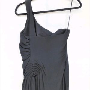 Armani One Shoulder Black Gown